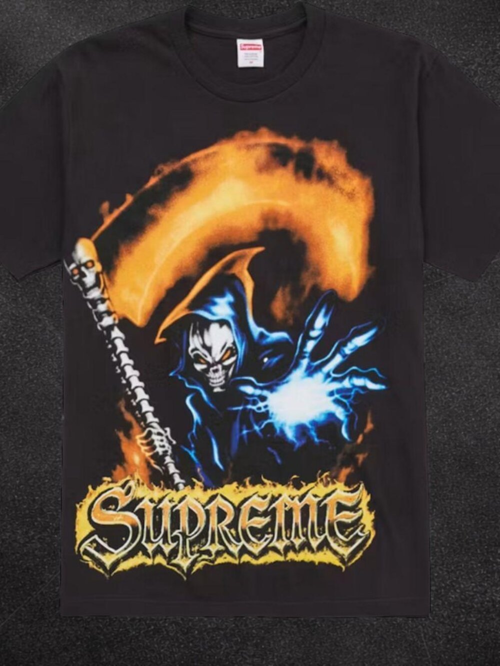 Supreme Grim Reaper Tee Black Size L